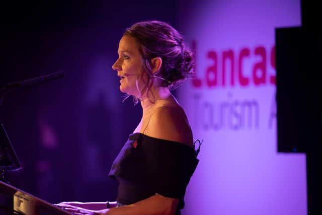 Rachel McQueen at the Lancashire Tourism Awards 2021 hosted at Stanley House.