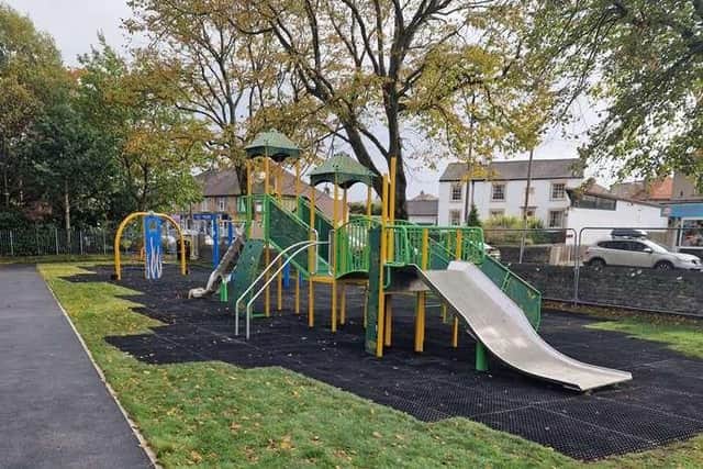 The refurbished Torrisholme Park features equipment suitable for all abilities.