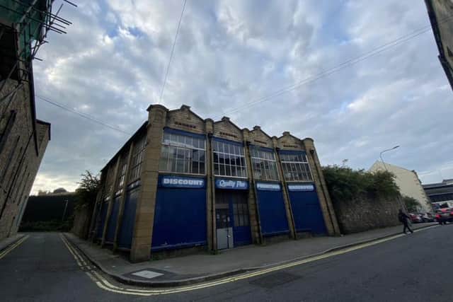 This furniture warehouse in St Leonards Gate was originally a carriage showroom.