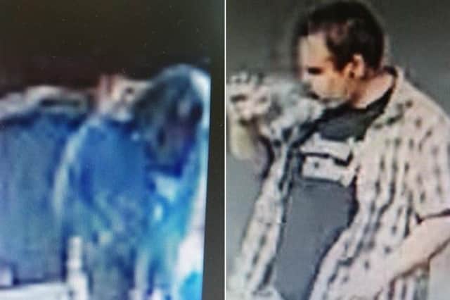 Lancashire Police have released these CCTV images after a burglary in Morecambe.