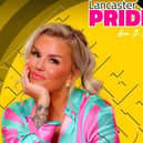 Kerry Katona will host this Sunday's Lancaster Pride.