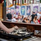 DJ Kaitzy at the decks. Picture: Ginny Koppenhol