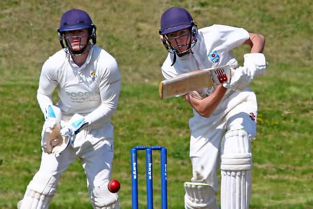 Lancaster CC's Thayne Nel scored runs and took wickets on Sunday Picture: Tony North