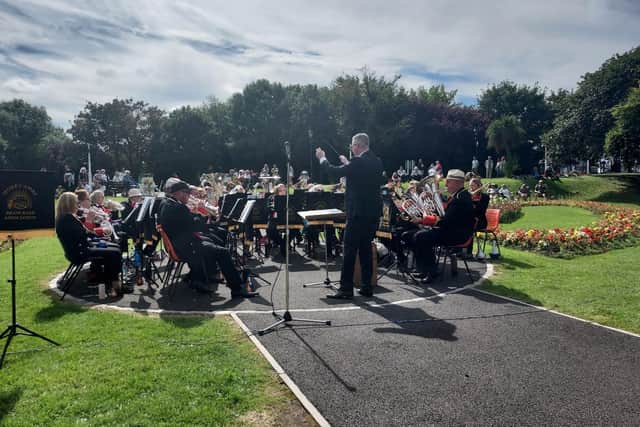 Morecambe Brass Band. Picture courtesy of Morecambe Brass Band Facebook page.