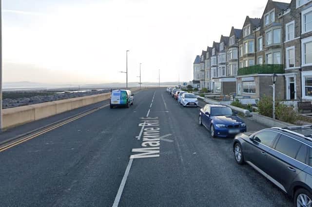 Emergency services were called to Marine Road East in Morecambe to reports of a man suffering a medical episode. Picture from Google Street View.