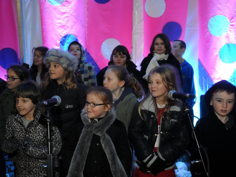 West End School Choir at West End Lantern Festival.