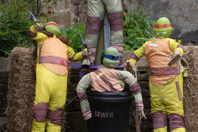 Teenage Mutant Ninja Turtles are at the Wray Scarecrow Festival this year.