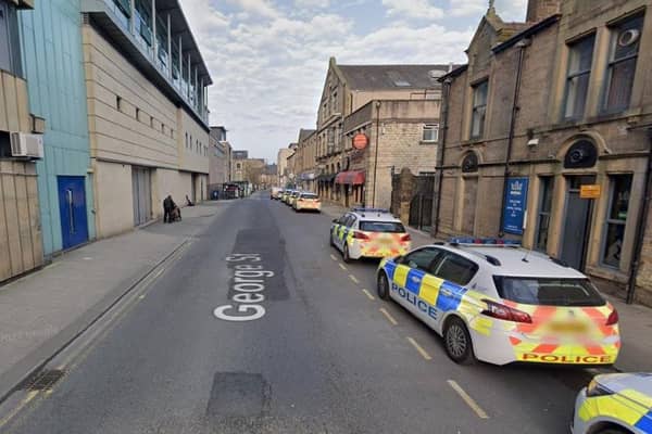 George Street in Lancaster will be closed until November 21 for repair works. Picture from Google Street View.