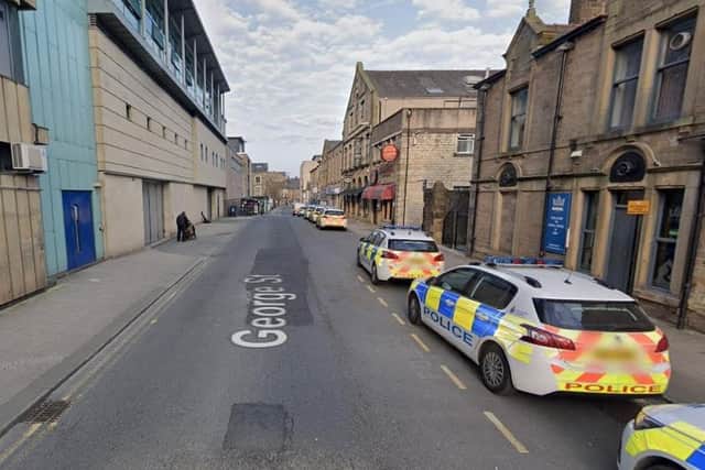 George Street in Lancaster will be closed until November 21 for repair works. Picture from Google Street View.