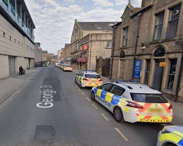 George Street in Lancaster will be closed until November 21 for repair works. Picture from Google Street View.