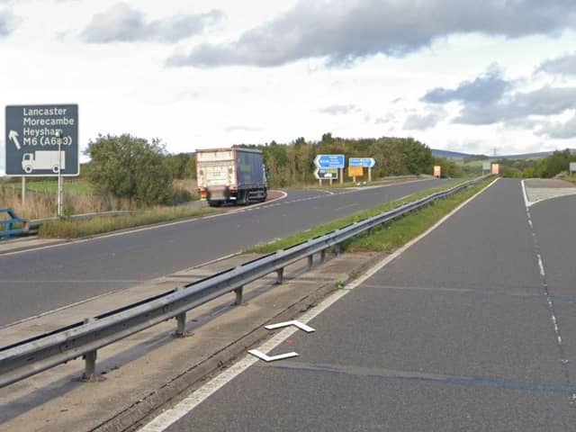 Ongoing bridge repair work between junction 33 and 32 of the M6 continue this weekend. Photo: Google Street View