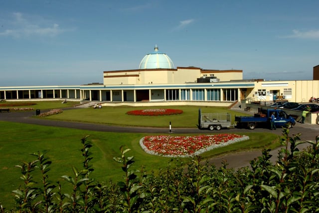 The Art Deco-styled Marine Hall in Fleetwood entertaining the public since 1935