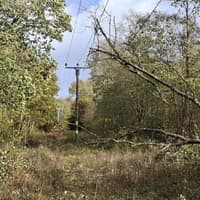 Electricity company provide hot food in Carnforth for those affected by power cuts