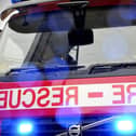 Firefighters had to cut a person out of a car after a crash in Carnforth.