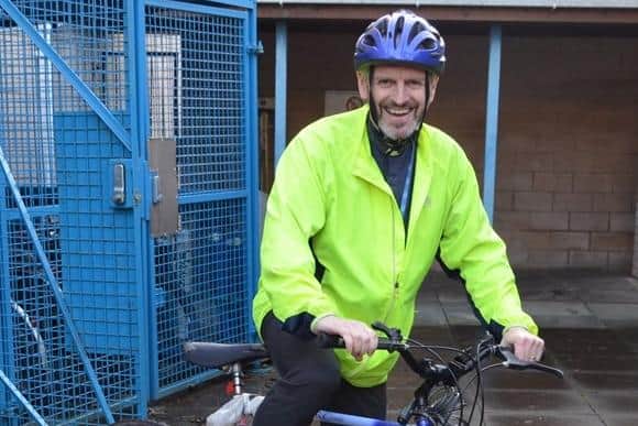 UHMBT Lead Chaplain Ian Dewar aims to bring people together united by the simple pleasure of riding a bike.