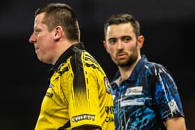 Dave Chisnall lost to Luke Humphries in the Paddy Power World Darts Championship at Alexandra Palace on New Year's Day Picture: Taylor Lanning/PDC