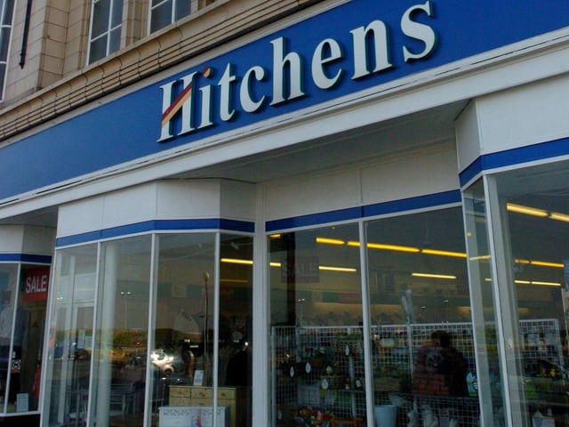 The former Hitchens store on Marine Road Central.