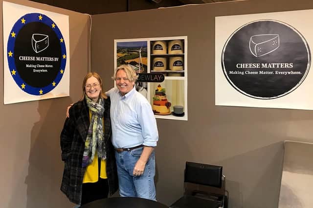 The firm helps British cheese makers export worldwide