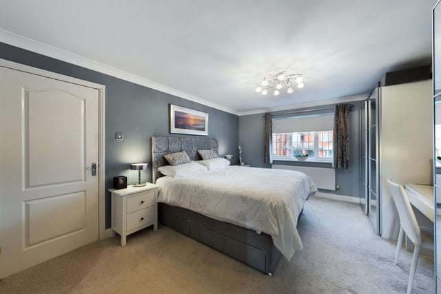 All four bedrooms have fitted wardrobes and the master bedroom has an ensuite.