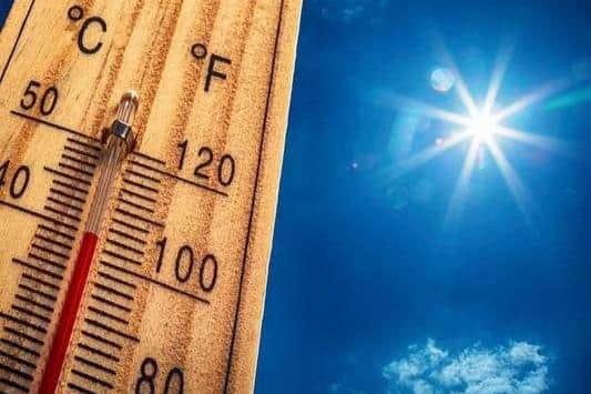 The Met Office has issued a amber weather warning for extreme heat across parts of Lancashire as the country faces record highs of 35C