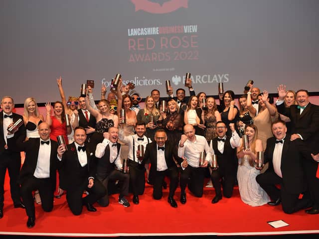 The winners of the 2022 Red Rose Awards