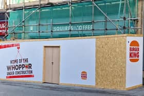 The Burger King restaurant in Lancaster has been under construction since September. It has now opened. Picture by Josh Brandwood.