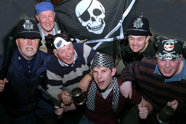 Ferocious pirates and zany policeman were the order of the day for 'Pirates of Penzance. The ever popular show was being performed by members of Heysham Operatic Society at Sefton Road United Reformed Church Hall in Morecambe.