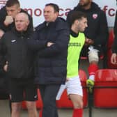 Derek Adams saw his Morecambe players draw at Chester on Saturday