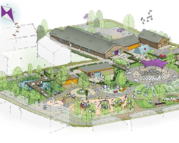 HPA Architects' plans for the site at Unique Kidz.