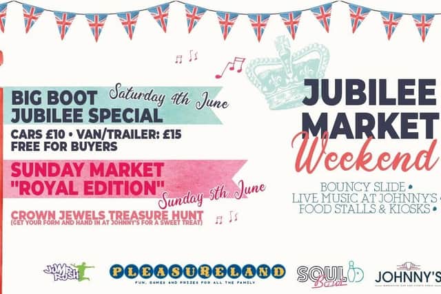 Pleasureland are holding a special Jubilee car boot weekend in June.