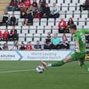 Kieran Phillips has settled in well at Morecambe Picture: Michael Williamson