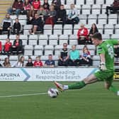 Kieran Phillips has settled in well at Morecambe Picture: Michael Williamson