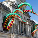 The giant sea monster tentacles will appear from the Winter Gardens balcony. Photo by Terry Rook of Glance Image