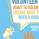 Go along to the volunteering fair and see what volunteering involves