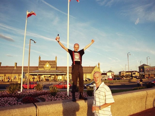 Holidays in the Sun lived up to its name when the punks came to town in 2000. Photo by D J Clark.