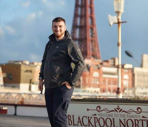 Sam Thomas, who is heading up the North Blackpool Pond Trail project for Our Bright Future