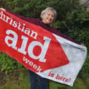 Gill Burgess of Lancaster and area Christian Aid group