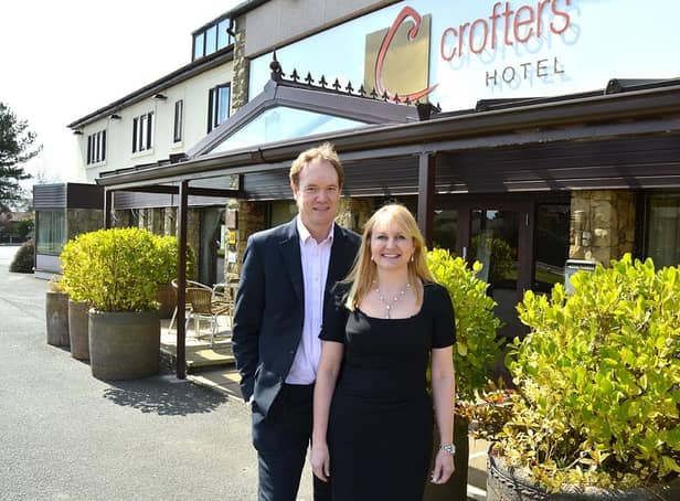 Derek and Nicola Cheetham, who ran the Crofters Hotel in Cabus