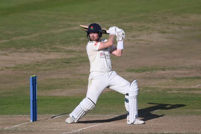Lancashire's Danny Lamb starred with bat and ball for Lancaster CC Picture: Getty Images