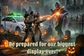 An annual charity Halloween display in Morecambe promises to be bigger than ever this year.