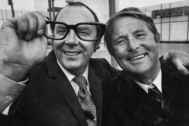 No gallery of Morecambe's famous faces would be complete without the comedian who took the resort's name and made it his own. Eric Morecambe was born at 12.30pm on May 14 1926 at 42 Buxton Street, Morecambe, to George and Sadie (née Robinson) Bartholomew. He was christened on June 6 as John Eric Bartholomew. His partnership with Ernie Wise lasted from 1941 until Morecambe's death in 1984.