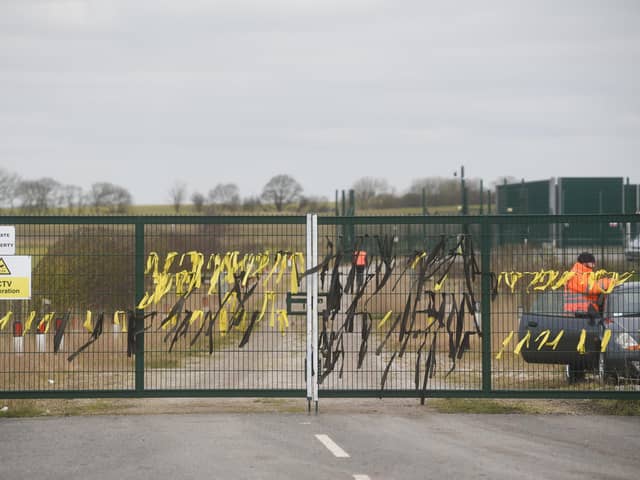 The fracking wells at Preston New Road