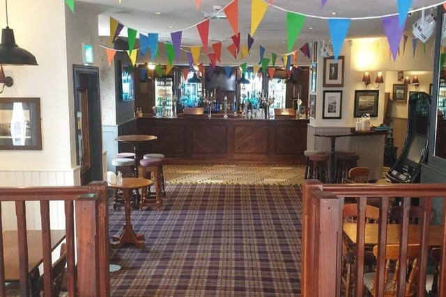 Looking down at the bar area in the pub on Queen Street in Morecambe. Picture courtesy of  Everard Cole Ltd, Leeds.