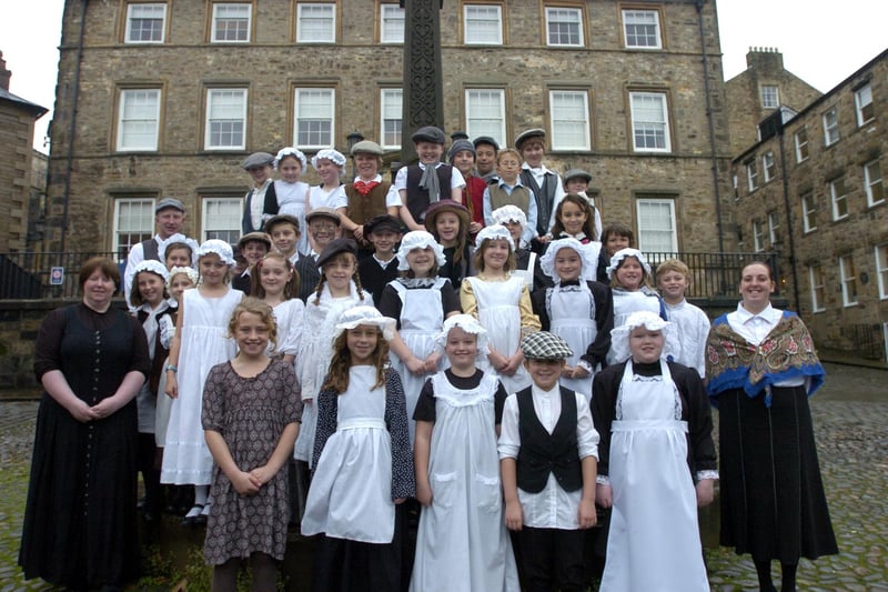 Children from St Peter's CE Primary School, Heysham, were dressed for the part when they visited the Judges' Lodgings on an educational visit as part of their studies on the Victorians.