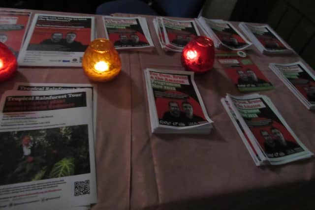 Programmes of events at the launch of the activity month.