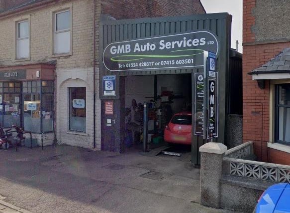 GMB Auto Services on Stanley Road, Heysham, Morecambe, is rated 5 out of 5 from 39 Google reviews.
