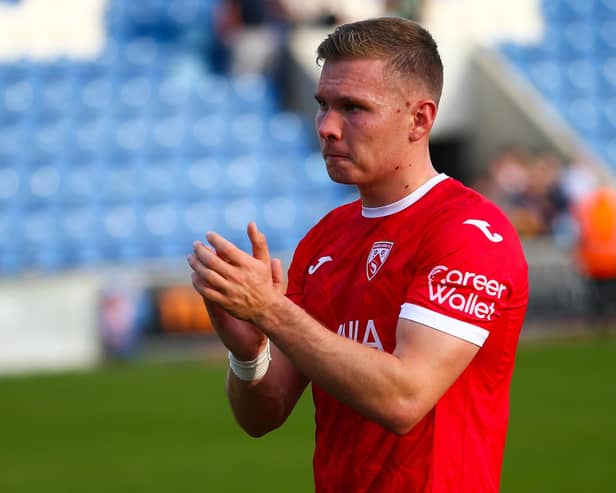 Ethan Walker's loan spell with Morecambe has ended early after he was recalled by Blackburn Rovers Picture: Jack Taylor/Morecambe FC