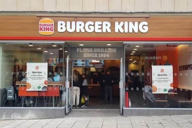 Lancaster Burger King restaurant is offering 1000 free Whopper burgers to mark its opening.