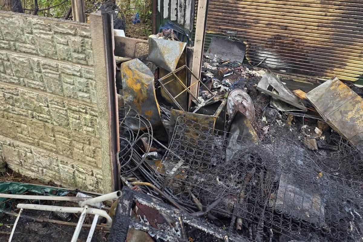 Firefighters tackle blaze in Heysham village