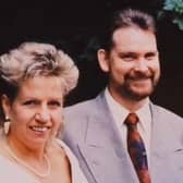Paul Gardner with his wife Janette.